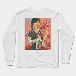 Jenna Ortega Poster Long Sleeve T-Shirt